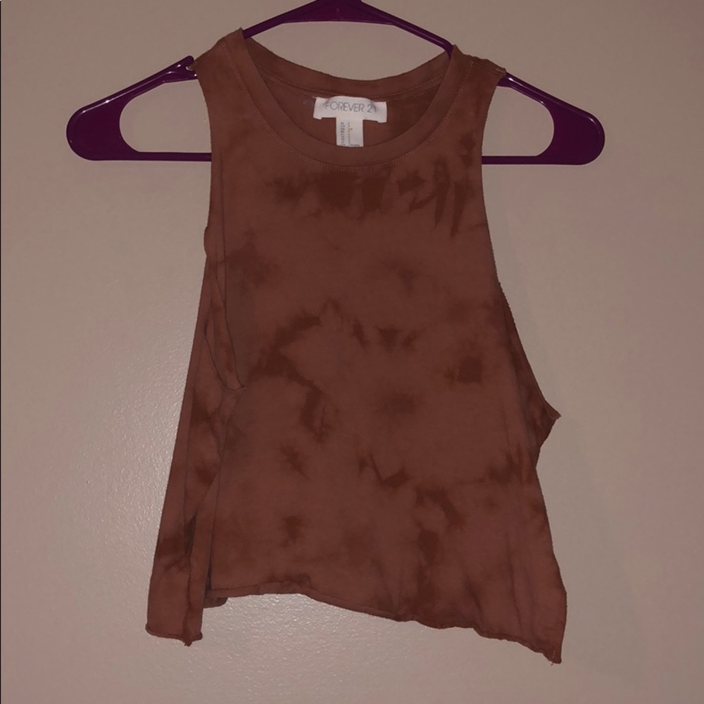 Forever 21 tie dye muscle tank